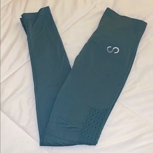 High-rise seamless leggings